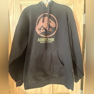 Universal Studios Jurassic Park Black Hoodie